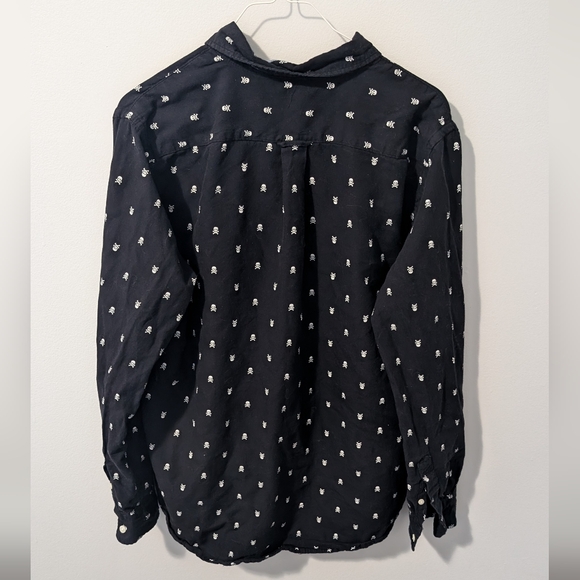 Joe Fresh Skull Print Dress Shirt - US M - Picture 12 of 14